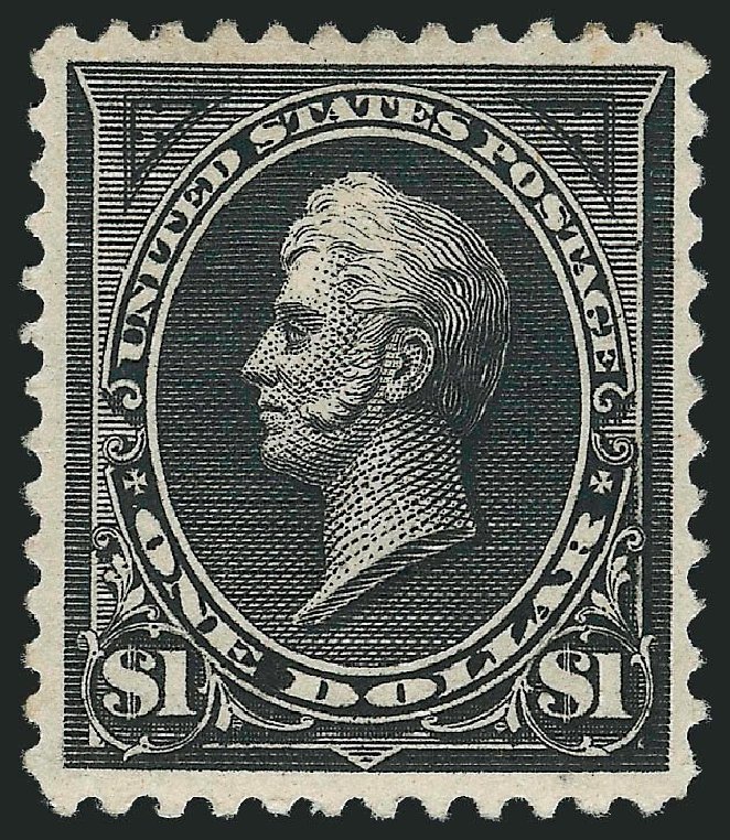 Prices of US Stamps Scott Catalogue 261A - US$1.00 1894 Perry. Robert Siegel Auction Galleries, Mar 2013, Sale 1040, Lot 1573