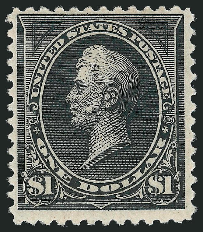 Cost of US Stamps Scott # 261A: US$1.00 1894 Perry. Robert Siegel Auction Galleries, Oct 2010, Sale 997, Lot 5763