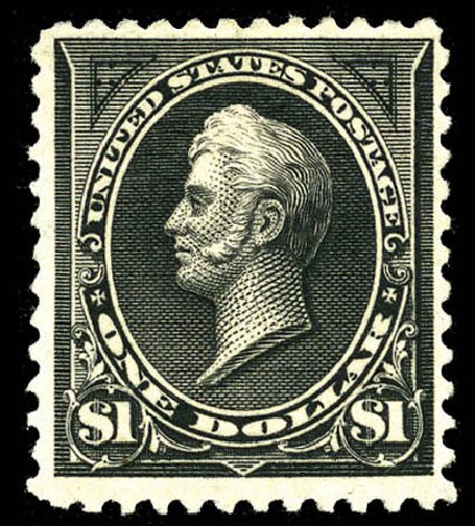 US Stamps Prices Scott Catalog # 261A: US$1.00 1894 Perry. Matthew Bennett International, Mar 2012, Sale 344, Lot 4446