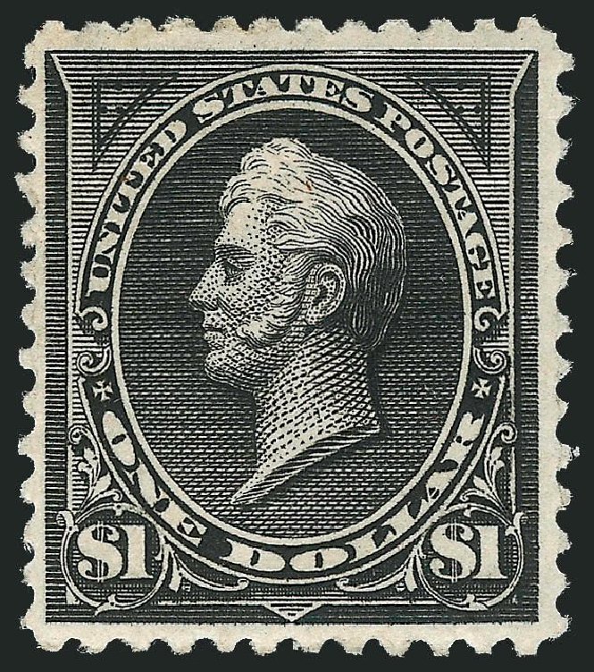 US Stamp Prices Scott Cat. 261A - US$1.00 1894 Perry. Robert Siegel Auction Galleries, Nov 2014, Sale 1084, Lot 3586