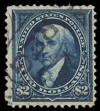 Cost of US Stamps Scott Cat. # 262 - 1894 US$2.00 Madison. Daniel Kelleher Auctions, Oct 2011, Sale 626, Lot 257