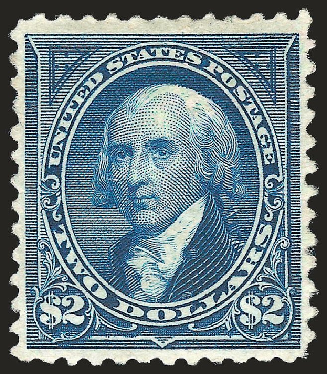 Price of US Stamp Scott Catalog #262: US$2.00 1894 Madison. Robert Siegel Auction Galleries, Jun 2009, Sale 975, Lot 1577