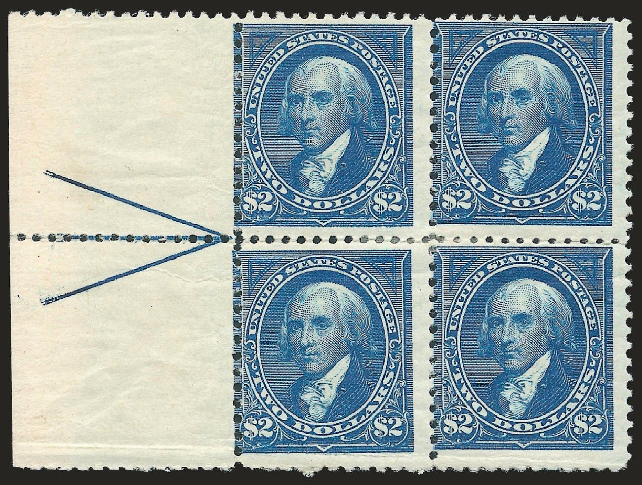 Value of US Stamps Scott 262: 1894 US$2.00 Madison. Robert Siegel Auction Galleries, Dec 2009, Sale 977, Lot 367