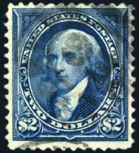 Value of US Stamp Scott Catalogue # 262 - 1894 US$2.00 Madison. Harmer-Schau Auction Galleries, Jun 2008, Sale 78, Lot 1458