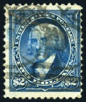 US Stamps Prices Scott Cat. # 262: US$2.00 1894 Madison. Harmer-Schau Auction Galleries, Jul 2010, Sale 86, Lot 458