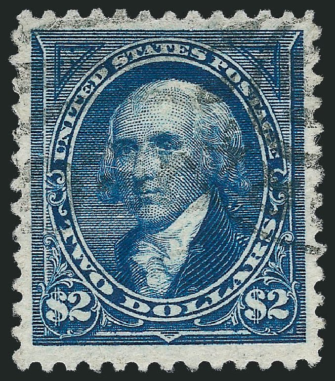 Value of US Stamps Scott Catalogue #262 - 1894 US$2.00 Madison. Robert Siegel Auction Galleries, Mar 2011, Sale 1007, Lot 2508