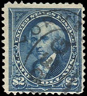 Values of US Stamp Scott Catalogue #262: US$2.00 1894 Madison. Regency-Superior, Nov 2014, Sale 108, Lot 529