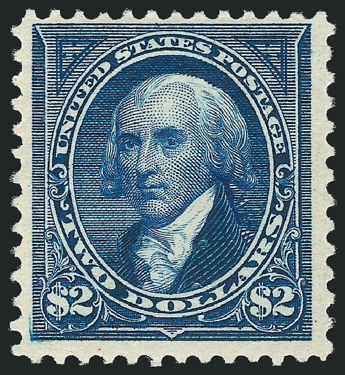 Price of US Stamp Scott Catalogue 262: US$2.00 1894 Madison. Robert Siegel Auction Galleries, Oct 2010, Sale 997, Lot 5769