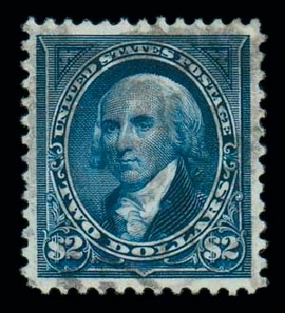 Values of US Stamps Scott Catalog # 262: 1894 US$2.00 Madison. Matthew Bennett International, Dec 2007, Sale 323, Lot 470