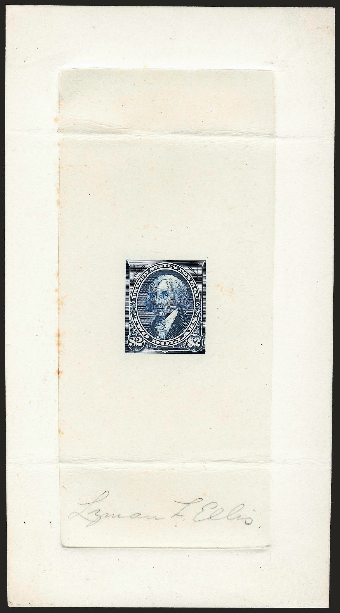 US Stamp Price Scott # 262: US$2.00 1894 Madison. Robert Siegel Auction Galleries, Dec 2009, Sale 977, Lot 230