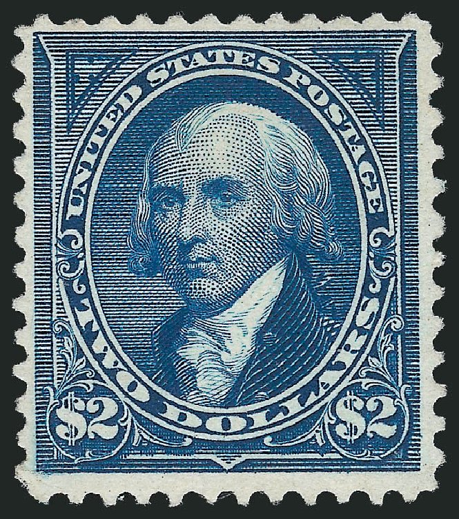 US Stamps Values Scott Catalog # 262: 1894 US$2.00 Madison. Robert Siegel Auction Galleries, Oct 2010, Sale 997, Lot 5770