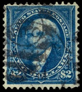 Costs of US Stamp Scott 262: US$2.00 1894 Madison. Daniel Kelleher Auctions, Sep 2014, Sale 655, Lot 344