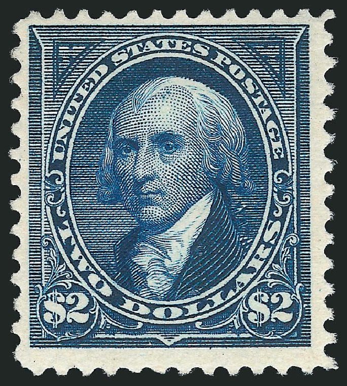 Value of US Stamp Scott Catalog 262: US$2.00 1894 Madison. Robert Siegel Auction Galleries, Sep 2014, Sale 1078, Lot 394