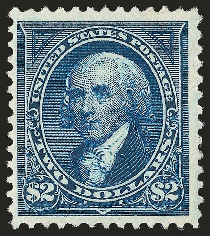 US Stamps Value Scott Catalog # 262 - US$2.00 1894 Madison. Robert Siegel Auction Galleries, Dec 2009, Sale 982, Lot 5604