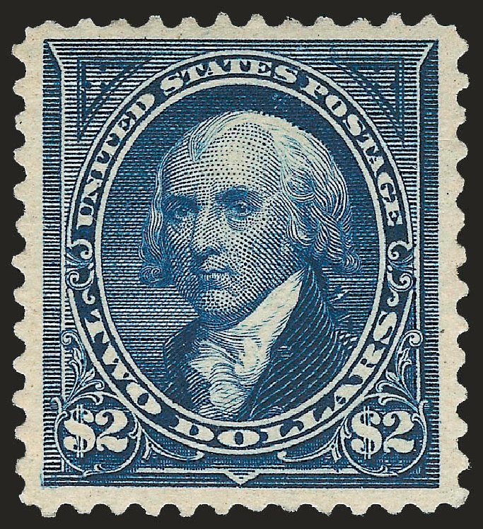 Values of US Stamps Scott #262 - 1894 US$2.00 Madison. Robert Siegel Auction Galleries, Jun 2010, Sale 992, Lot 2354
