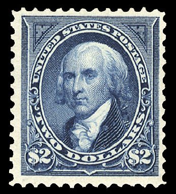 Price of US Stamp Scott Cat. # 262: 1894 US$2.00 Madison. Cherrystone Auctions, Nov 2009, Sale 200911, Lot 3095
