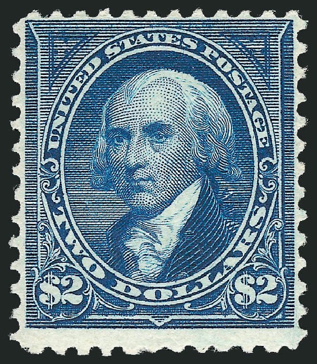 Values of US Stamp Scott 262 - US$2.00 1894 Madison. Robert Siegel Auction Galleries, Mar 2011, Sale 1007, Lot 2505