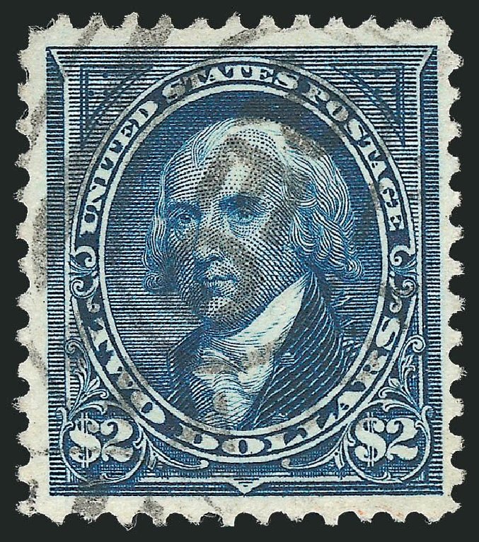 Costs of US Stamp Scott Catalog 262 - 1894 US$2.00 Madison. Robert Siegel Auction Galleries, Sep 2014, Sale 1078, Lot 395