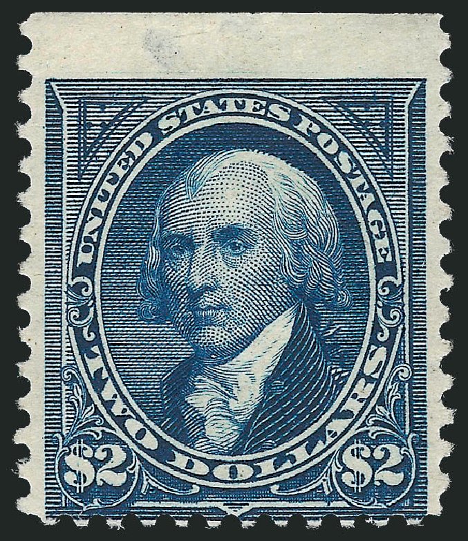 Value of US Stamp Scott Catalog 262 - 1894 US$2.00 Madison. Robert Siegel Auction Galleries, Dec 2009, Sale 977, Lot 365