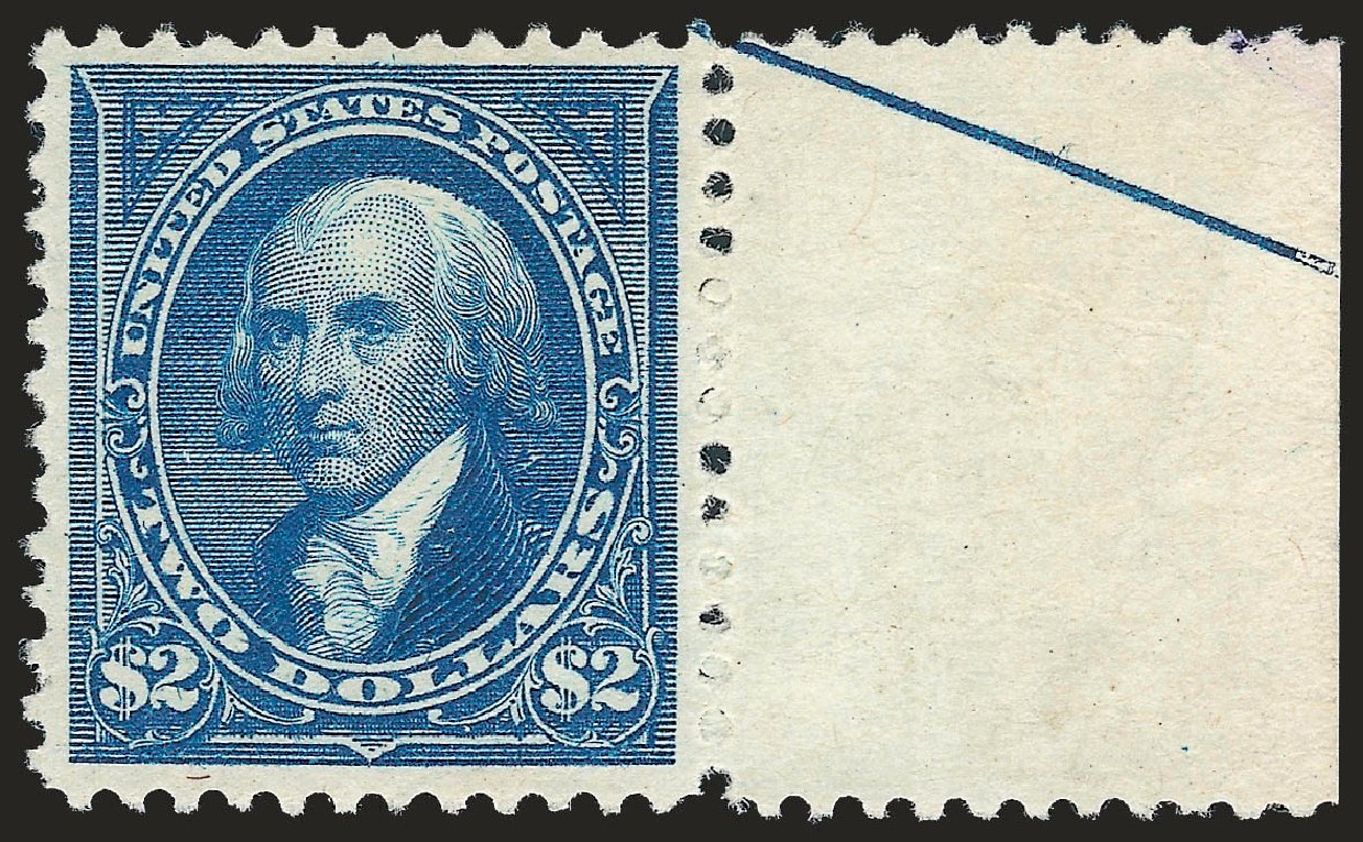 Cost of US Stamp Scott Catalogue 262: US$2.00 1894 Madison. Robert Siegel Auction Galleries, Dec 2009, Sale 977, Lot 362