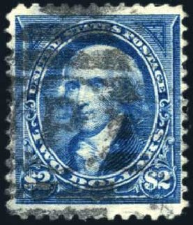 US Stamp Prices Scott # 262 - 1894 US$2.00 Madison. Harmer-Schau Auction Galleries, Oct 2009, Sale 83, Lot 403