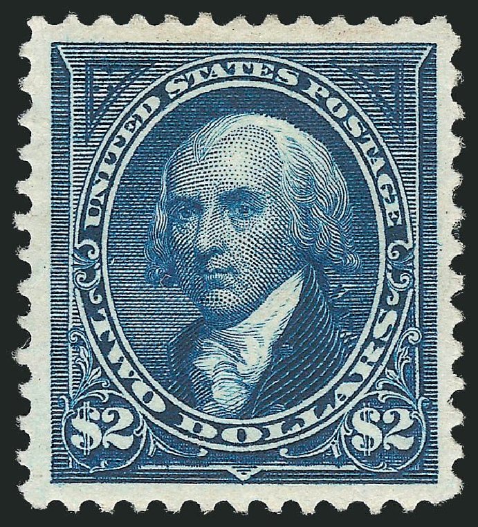 US Stamp Price Scott Cat. #262 - 1894 US$2.00 Madison. Robert Siegel Auction Galleries, Jul 2014, Sale 1077, Lot 193