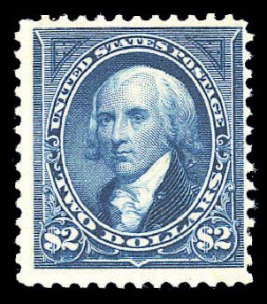 Values of US Stamps Scott Cat. # 262 - 1894 US$2.00 Madison. Matthew Bennett International, Sep 2010, Sale 333, Lot 3676