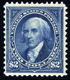 Costs of US Stamp Scott Cat. 262: US$2.00 1894 Madison. Cherrystone Auctions, Jun 2011, Sale 201106, Lot 56