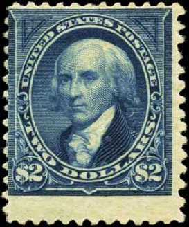 Value of US Stamp Scott Cat. 262 - 1894 US$2.00 Madison. Harmer-Schau Auction Galleries, Feb 2012, Sale 92, Lot 1026