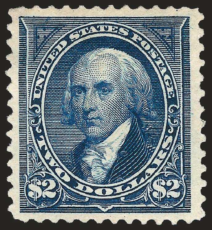 US Stamps Price Scott # 262 - 1894 US$2.00 Madison. Robert Siegel Auction Galleries, Jun 2009, Sale 975, Lot 1576