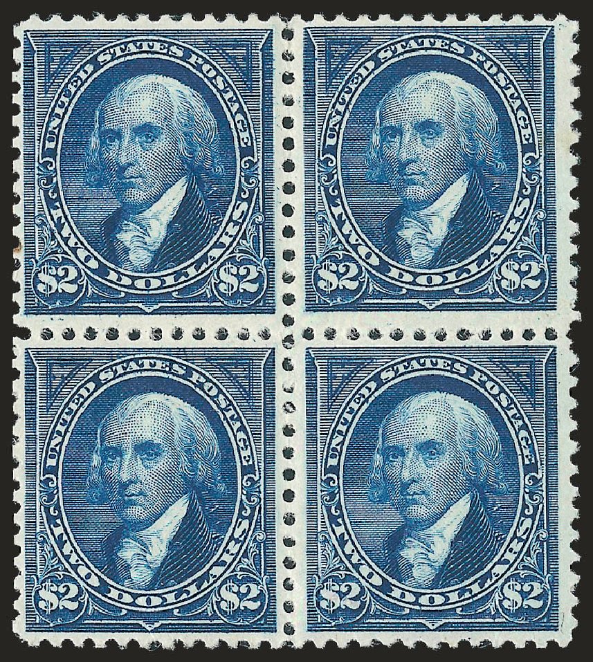 Prices of US Stamp Scott Catalog 262: 1894 US$2.00 Madison. Robert Siegel Auction Galleries, Dec 2009, Sale 977, Lot 366