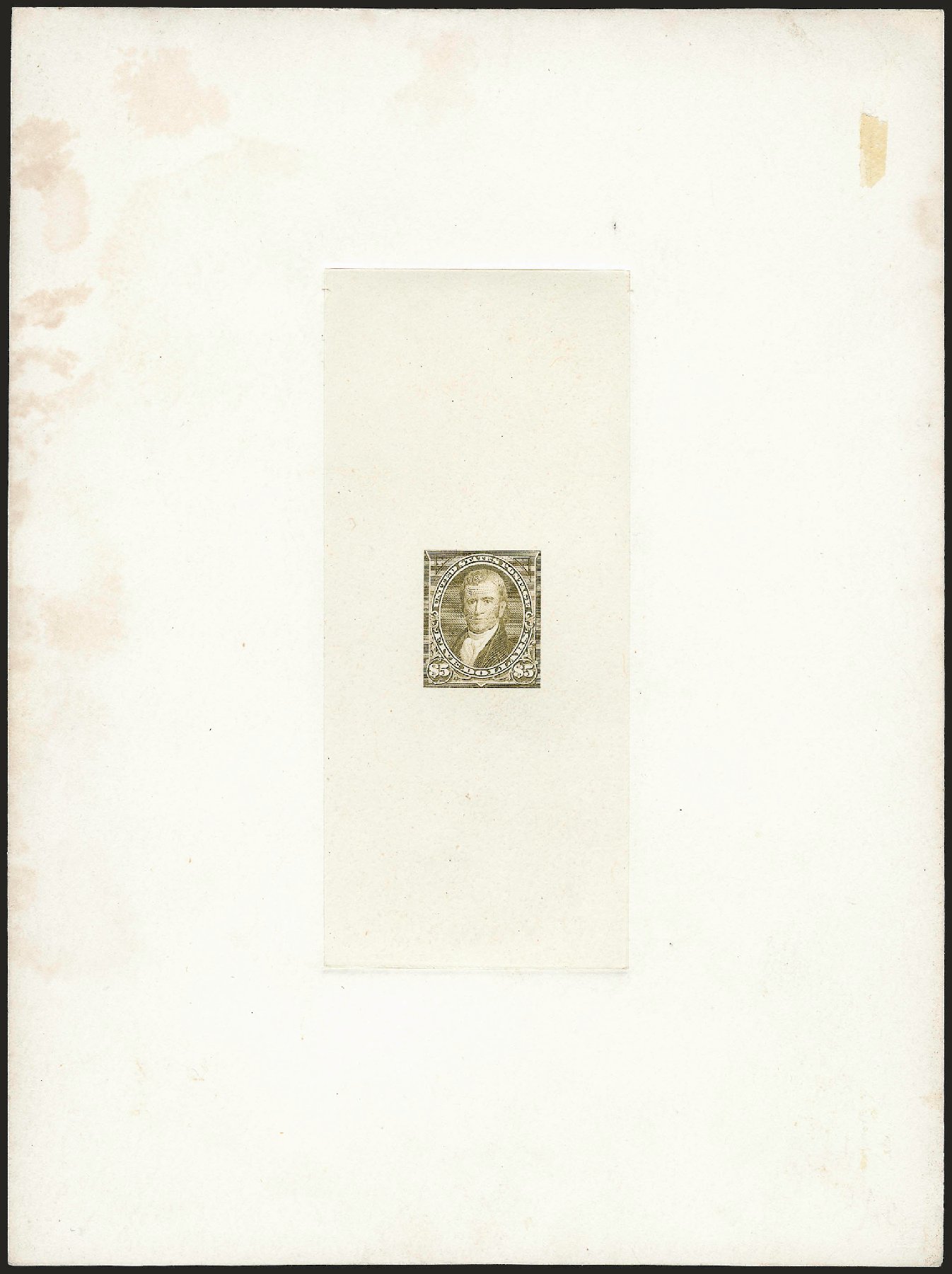 US Stamps Value Scott Catalogue #263 - 1894 US$5.00 Marshall. Robert Siegel Auction Galleries, Dec 2009, Sale 977, Lot 239
