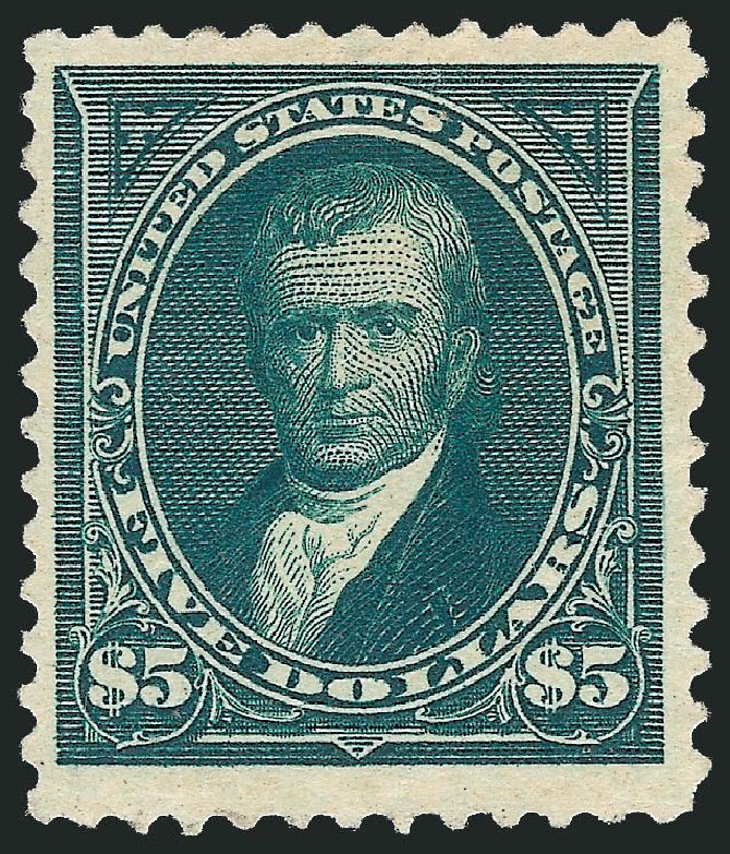 Costs of US Stamps Scott 263: US$5.00 1894 Marshall. Robert Siegel Auction Galleries, Jun 2011, Sale 1011, Lot 621