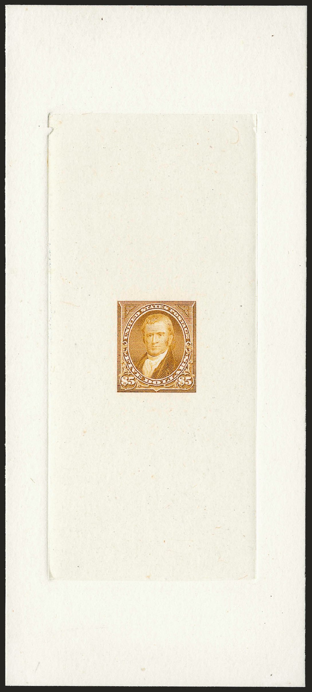 Price of US Stamps Scott Cat. 263 - 1894 US$5.00 Marshall. Robert Siegel Auction Galleries, Dec 2009, Sale 977, Lot 234