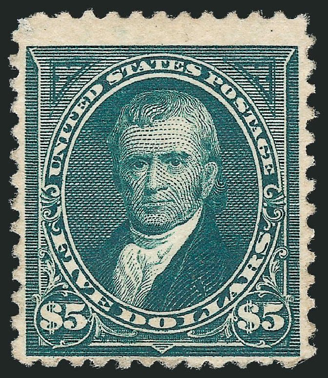Prices of US Stamp Scott Cat. 263: 1894 US$5.00 Marshall. Robert Siegel Auction Galleries, Oct 2010, Sale 997, Lot 5774