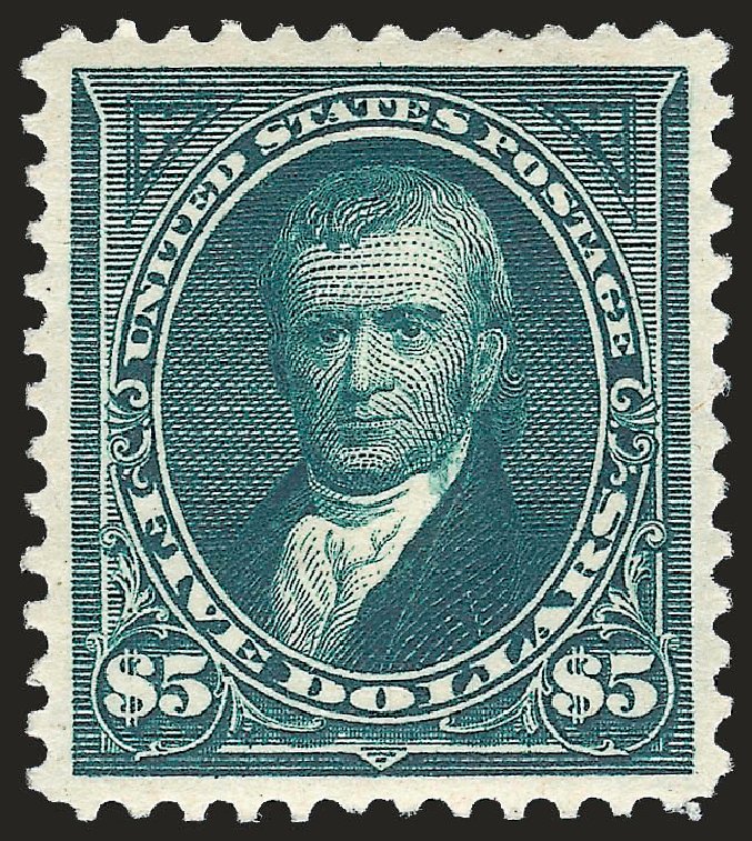 Value of US Stamps Scott Catalogue #263 - US$5.00 1894 Marshall. Robert Siegel Auction Galleries, Jun 2012, Sale 1025, Lot 195
