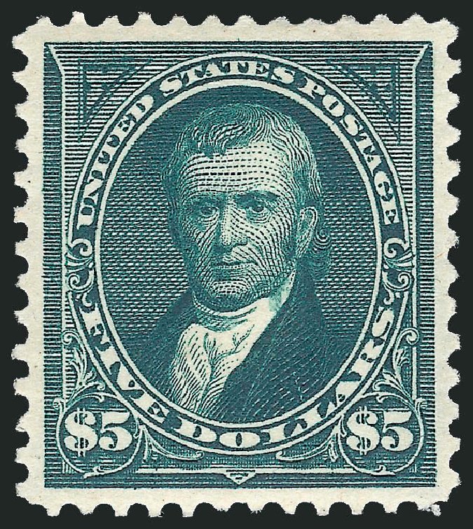 US Stamp Price Scott Catalog 263: US$5.00 1894 Marshall. Robert Siegel Auction Galleries, Nov 2012, Sale 1034, Lot 245