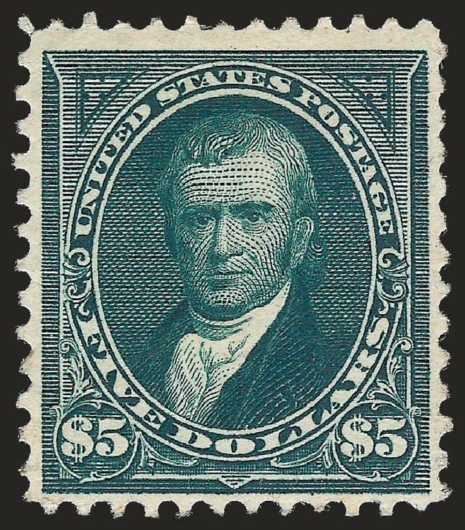 US Stamps Price Scott Catalog # 263: 1894 US$5.00 Marshall. Robert Siegel Auction Galleries, Dec 2009, Sale 982, Lot 5605