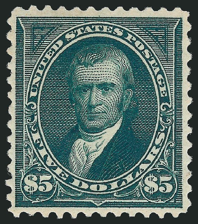 Price of US Stamp Scott 263: US$5.00 1894 Marshall. Robert Siegel Auction Galleries, Oct 2010, Sale 997, Lot 5772