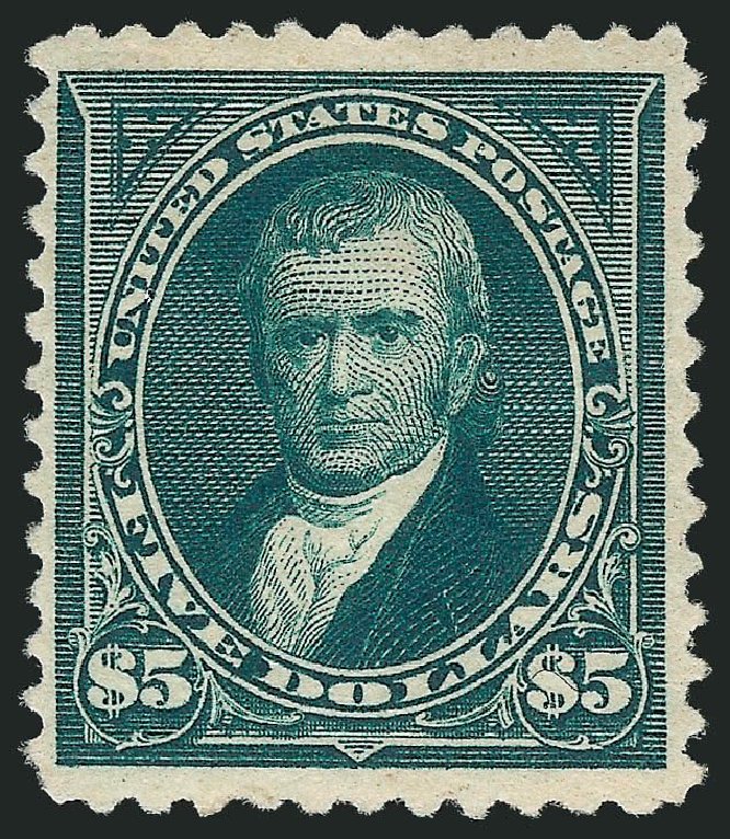 Prices of US Stamps Scott Catalogue 263 - 1894 US$5.00 Marshall. Robert Siegel Auction Galleries, Mar 2013, Sale 1040, Lot 1576