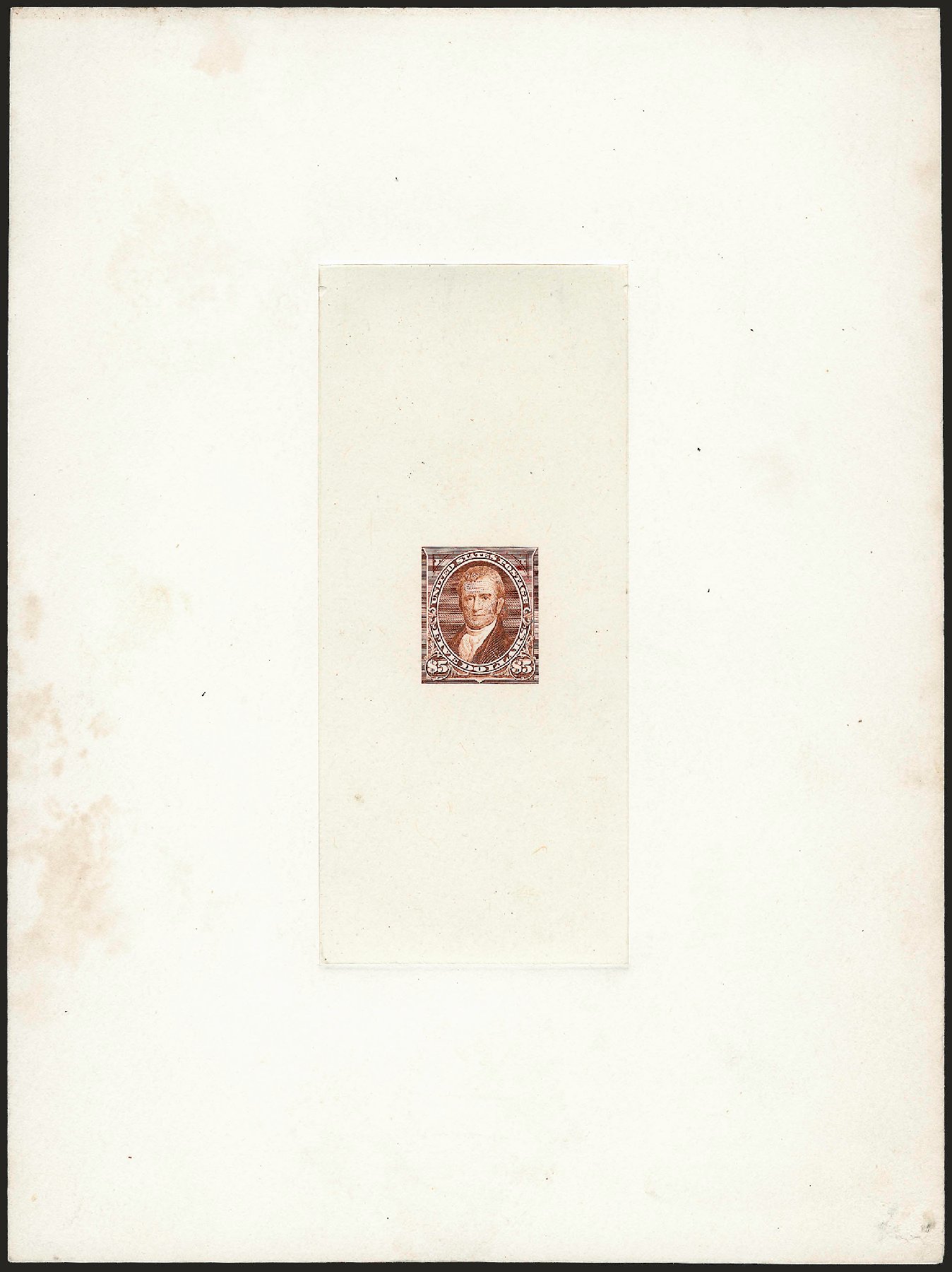 US Stamp Value Scott 263: 1894 US$5.00 Marshall. Robert Siegel Auction Galleries, Dec 2009, Sale 977, Lot 236