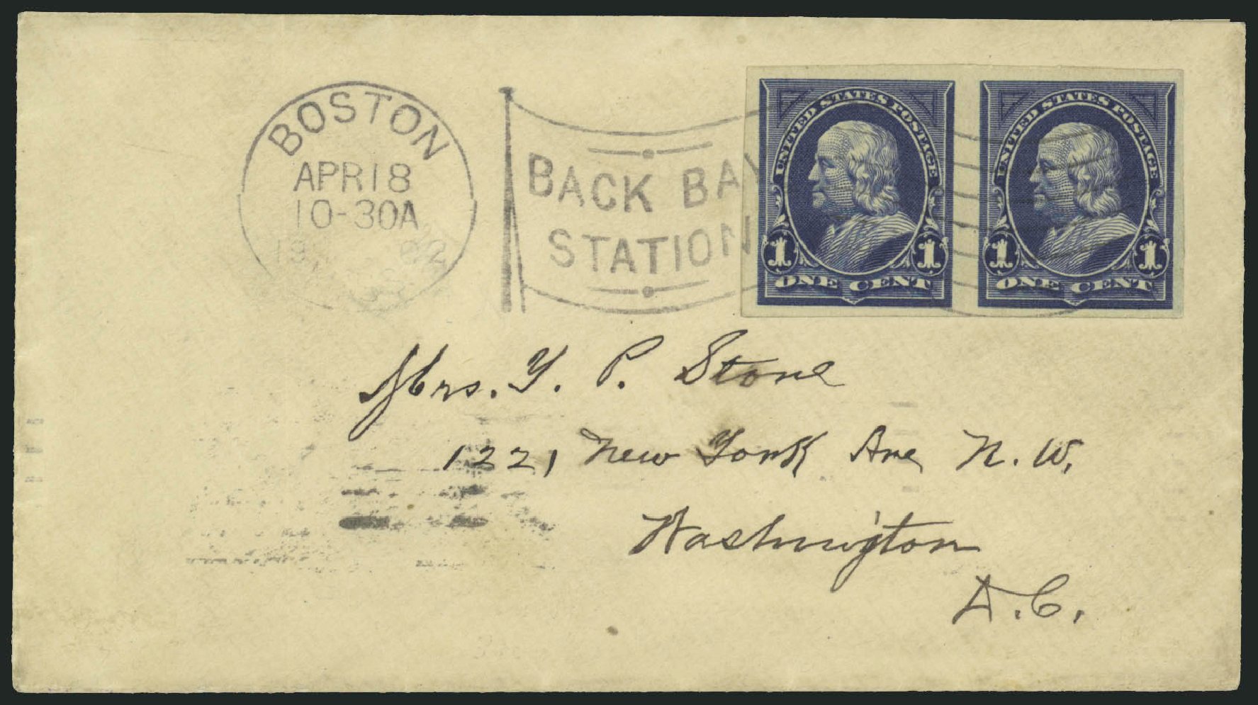 US Stamp Prices Scott Catalog # 264 - 1895 1c Franklin. Robert Siegel Auction Galleries, Dec 2009, Sale 977, Lot 495