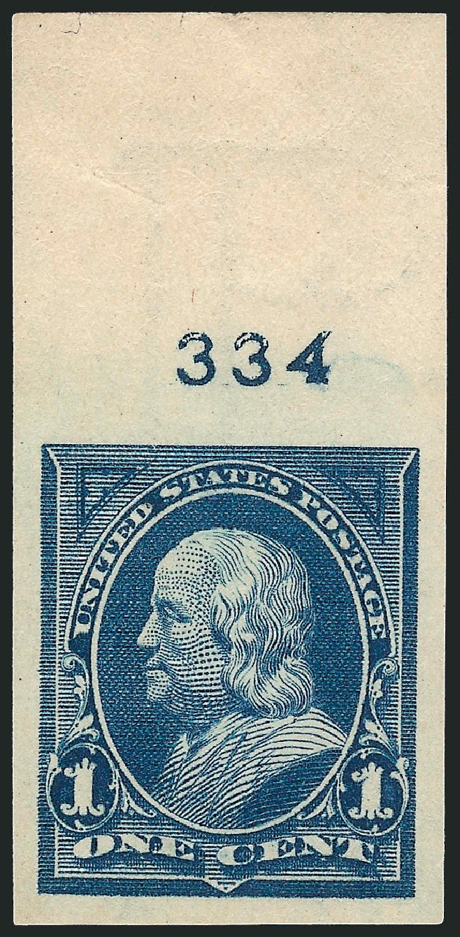 US Stamps Prices Scott Catalogue 264: 1c 1895 Franklin. Robert Siegel Auction Galleries, Dec 2009, Sale 977, Lot 493