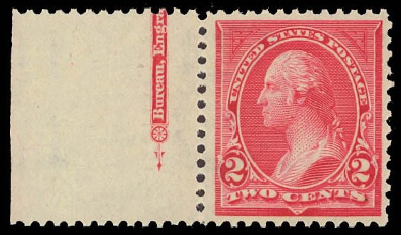 Prices of US Stamps Scott Catalog #265: 1895 2c Washington. Daniel Kelleher Auctions, Jun 2012, Sale 630, Lot 1601