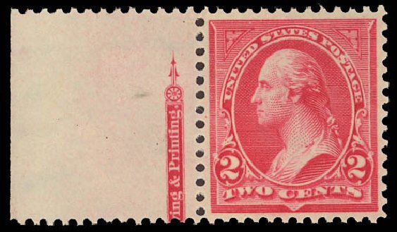 Cost of US Stamp Scott Catalogue #266 - 1895 2c Washington. Daniel Kelleher Auctions, Jun 2012, Sale 630, Lot 1604