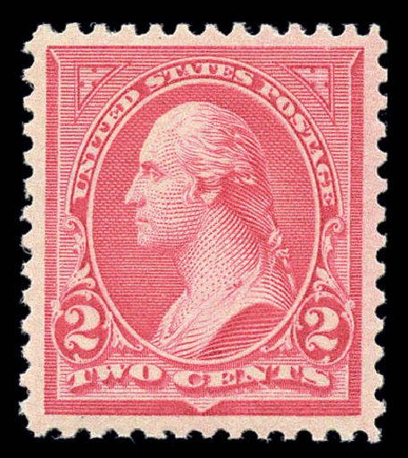 Price of US Stamp Scott 266 - 1895 2c Washington. Matthew Bennett International, Sep 2010, Sale 331, Lot 636