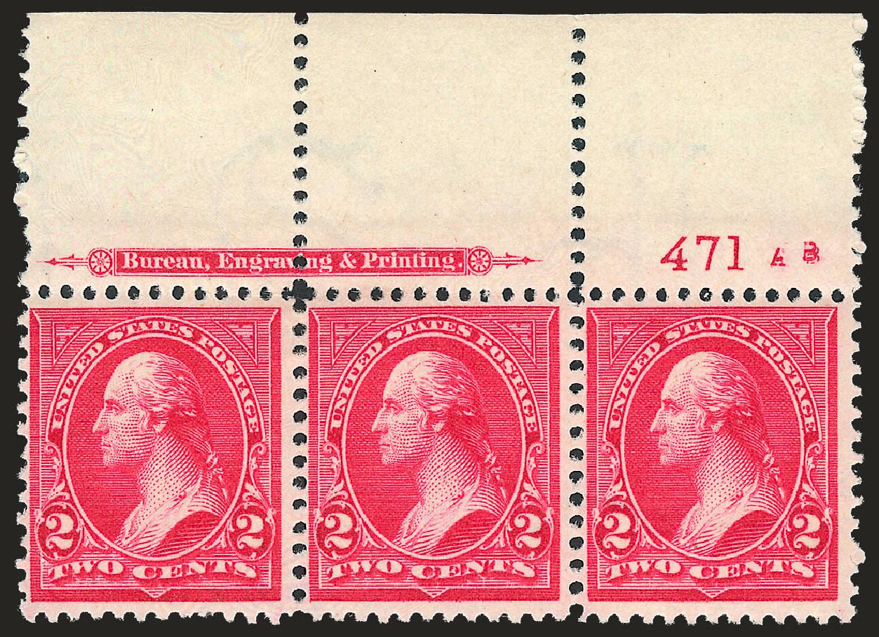 US Stamps Value Scott # 267 - 1895 2c Washington. Robert Siegel Auction Galleries, Dec 2009, Sale 977, Lot 388