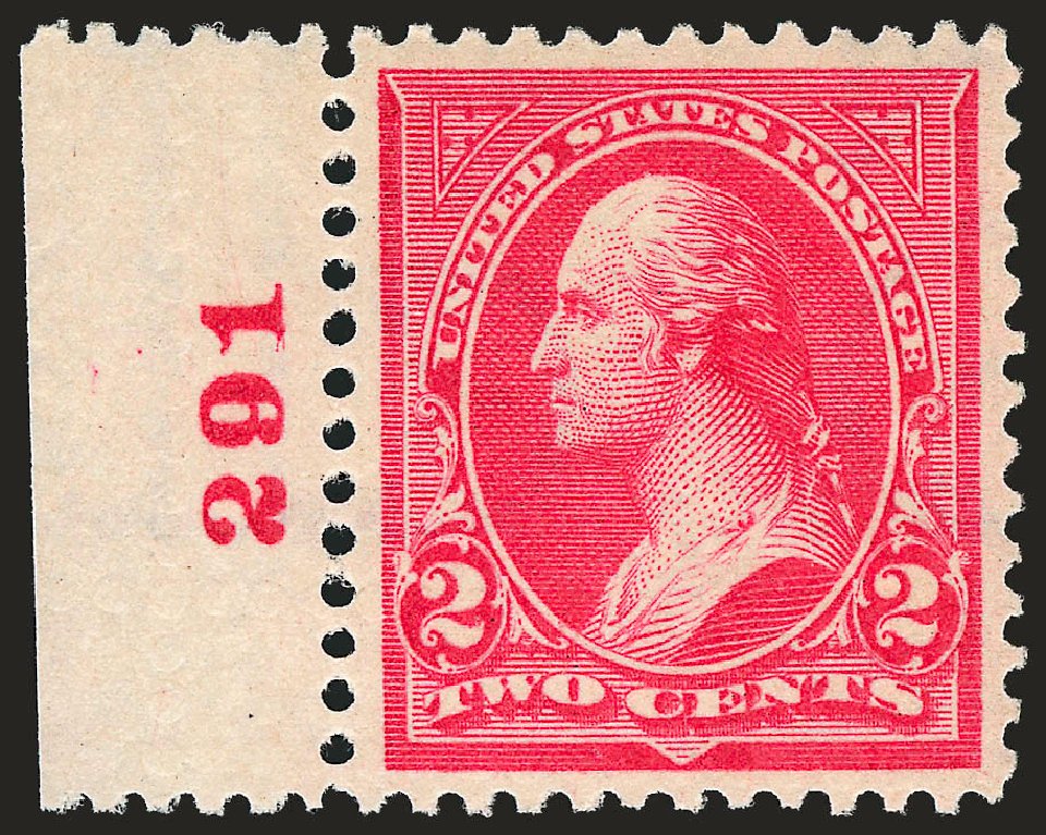 US Stamps Price Scott Cat. 267 - 1895 2c Washington. Robert Siegel Auction Galleries, Sep 2008, Sale 962, Lot 2552