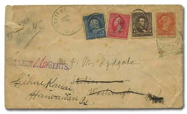 US Stamps Value Scott #269 - 4c 1895 Lincoln. Matthew Bennett International, May 2015, Sale 352, Lot 67