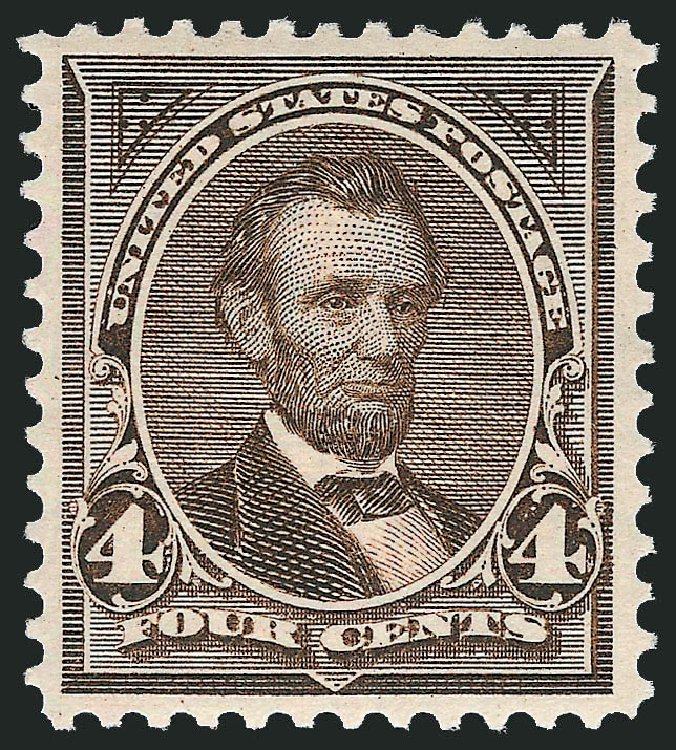 Cost of US Stamp Scott # 269 - 4c 1895 Lincoln. Robert Siegel Auction Galleries, Feb 2010, Sale 983, Lot 165